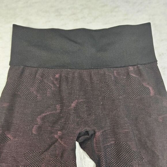Jed North Camo Athletic Leggings Women Sz XS Red Yoga Workout Compression Gym - Picture 12 of 16